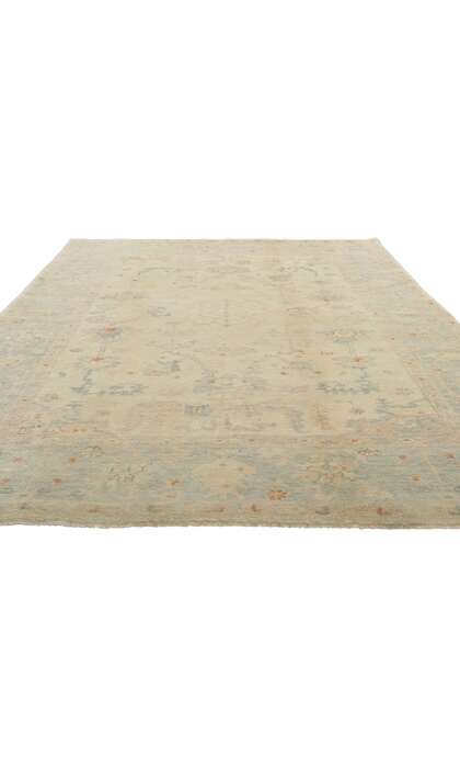 6 x 9 Vintage-Inspired Oushak Rug 30139