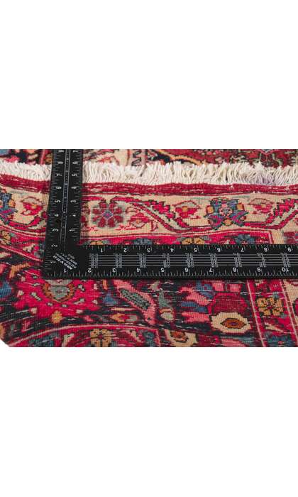 7 x 11 Antique Persian Bijar Rug 61184