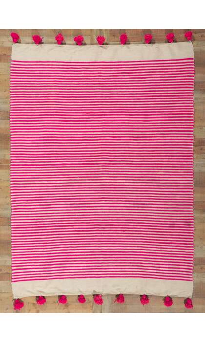 7 x 9 Vintage Moroccan Kilim Rug 78437