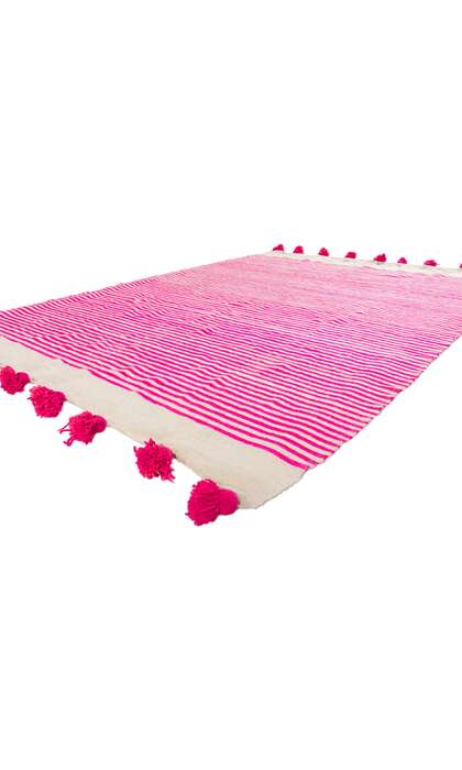 7 x 9 Vintage Moroccan Kilim Rug 78437