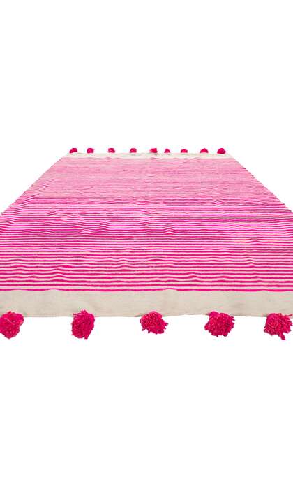 7 x 9 Vintage Moroccan Kilim Rug 78437