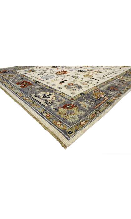 9 x 12 Transitional Oushak Rug 80391