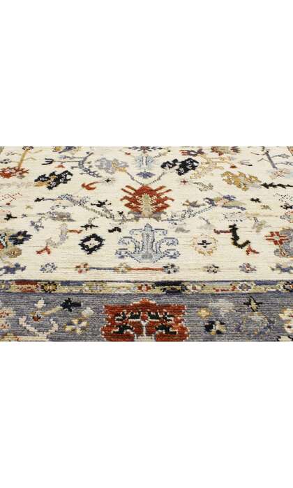 9 x 12 Transitional Oushak Rug 80391