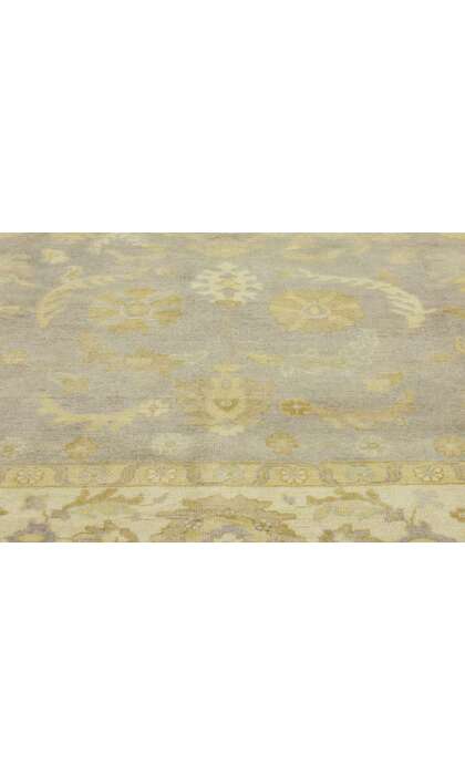 9 x 13 Vintage-Inspired Oushak Rug 30212