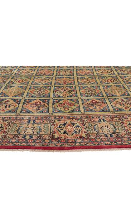 9 x 13 Vintage Persian Mahal Rug 61198