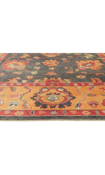 10 x 13 Colorful Oushak Rug 52430