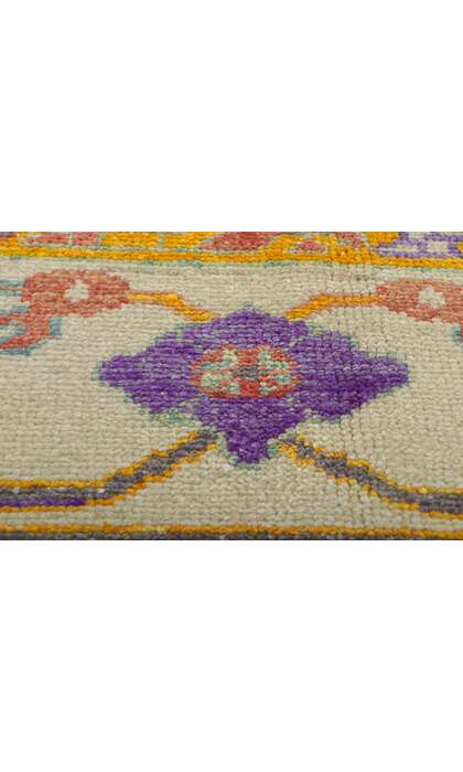 10 x 14 Colorful Oushak Purple Rug 51887