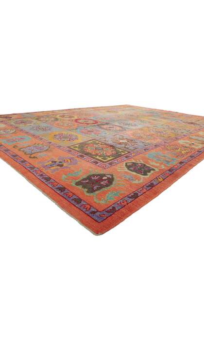 10 x 14 Colorful Oushak Rug 51884