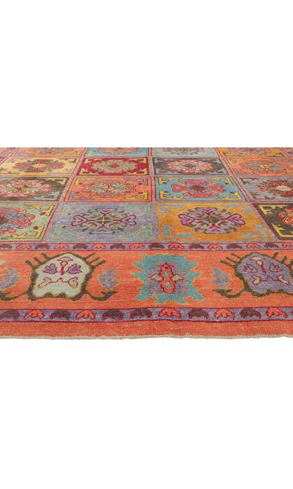 10 x 14 Colorful Oushak Rug 51884
