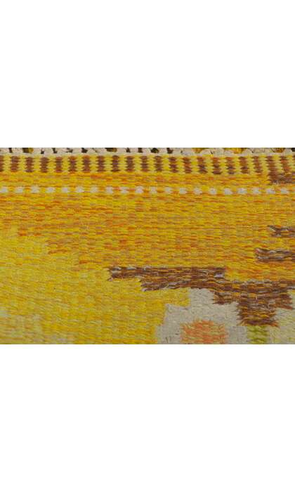 3 x 8 Vintage Swedish Kilim Rug Ingrid Silow Rollakan 78507