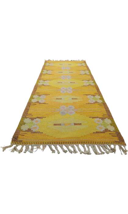 3 x 8 Vintage Swedish Kilim Rug Ingrid Silow Rollakan 78507