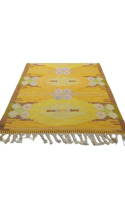 3 x 8 Vintage Swedish Kilim Rug Ingrid Silow Rollakan 78507