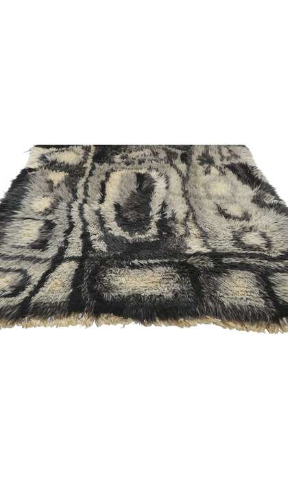 3 x 9 Ingrid Sterling Vintage Swedish Rya Rug 78463