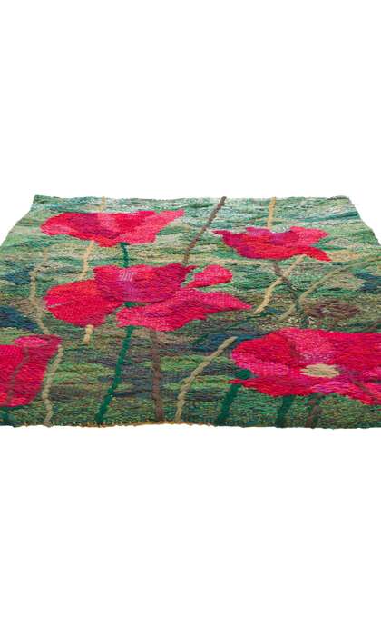 4 x 5 Ingrid Nilsson Olsson Vintage Swedish Tapestry 78501