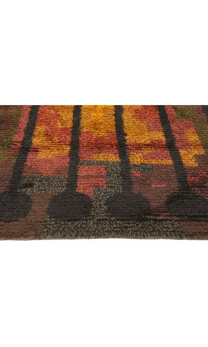 4 x 6 Vintage Swedish Birgitta Salenius Rya Rug 78510