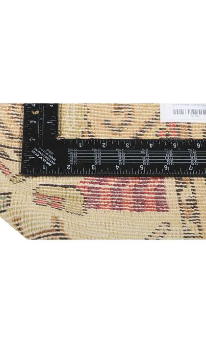 5 x 8 Vintage Turkish Oushak Rug 51730