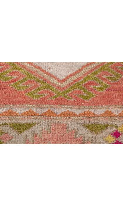 5 x 8 Vintage Turkish Oushak Rug 51804