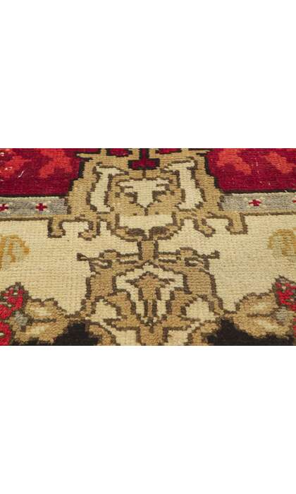 5 x 9 Vintage Turkish Oushak Rug 51811