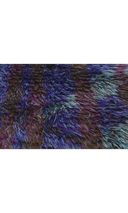 5 x 7 Vintage Scandinavian Swedish Rya Rug 78472