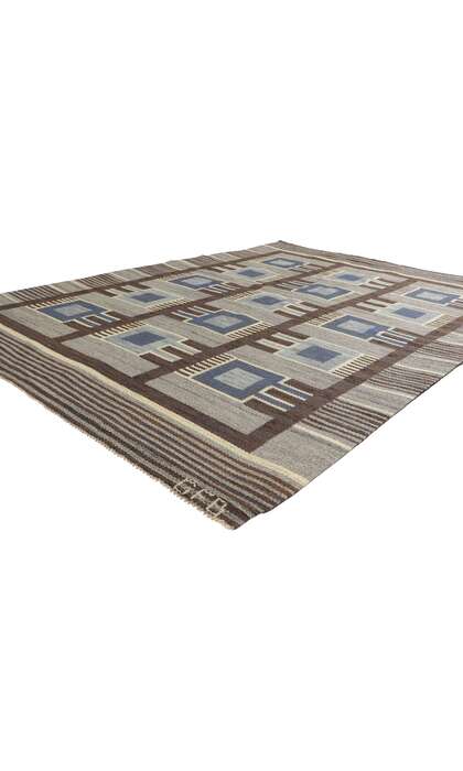 5 x 7 Vintage Swedish Rug Svensk Hemslojd Rollakan 78484