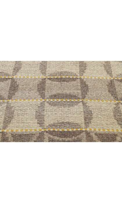 5 x 8 Vintage Swedish Kilim Rollakan Rug 78468