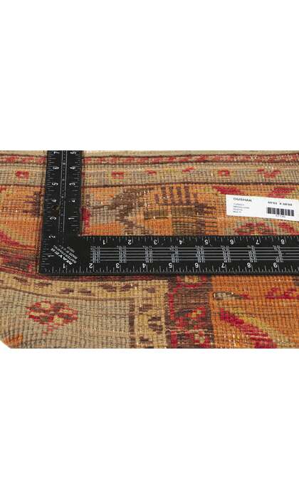 5 x 9 Vintage Turkish Oushak Rug 51130