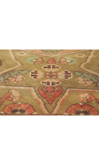 6 x 9 Vintage Turkish Oushak Rug 51672