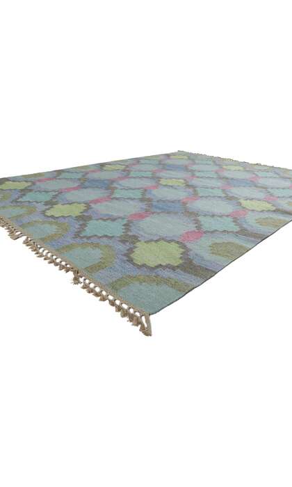 6 x 8 Vintage Swedish Kilim Rug Judith Johansson Rollakan 78470