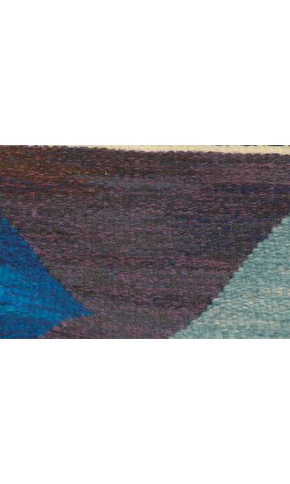 6 x 8 Vintage Swedish Kilim Rug Judith Johansson Rollakan Fonstret 78490