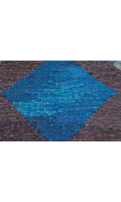 6 x 8 Vintage Swedish Kilim Rug Judith Johansson Rollakan Fonstret 78490