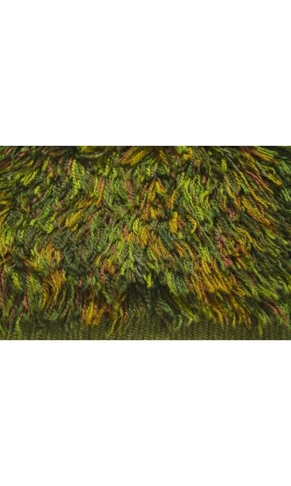 5 x 7 Vintage Swedish Rya Rug 78471