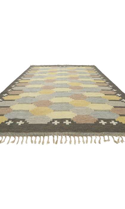 7 x 10 Vintage Swedish Kilim Rug Ulla Parkdahl Rollakan 78475