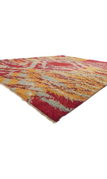 10 x 13 Abstract Moroccan Rug 80379