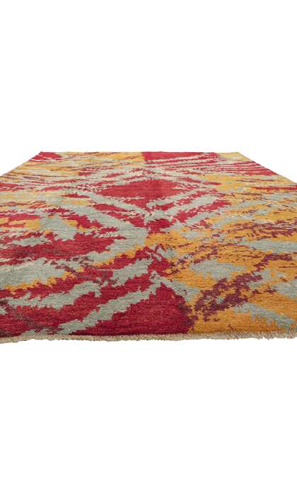 10 x 13 Abstract Moroccan Rug 80379