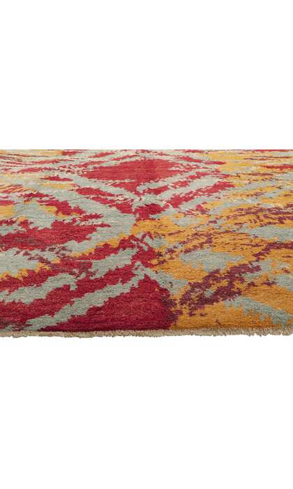 10 x 13 Abstract Moroccan Rug 80379