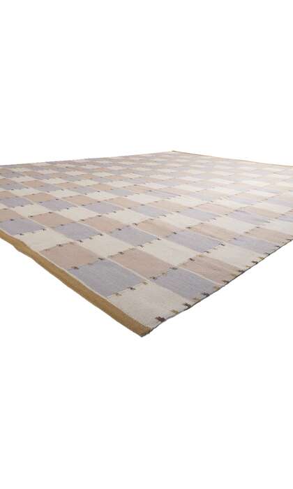 10 x 13 Scandinavian Modern Swedish Inspired Kilim Rug 30950