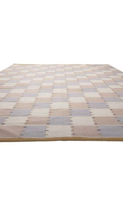 10 x 13 Scandinavian Modern Swedish Inspired Kilim Rug 30950