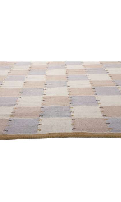 10 x 13 Scandinavian Modern Swedish Inspired Kilim Rug 30950