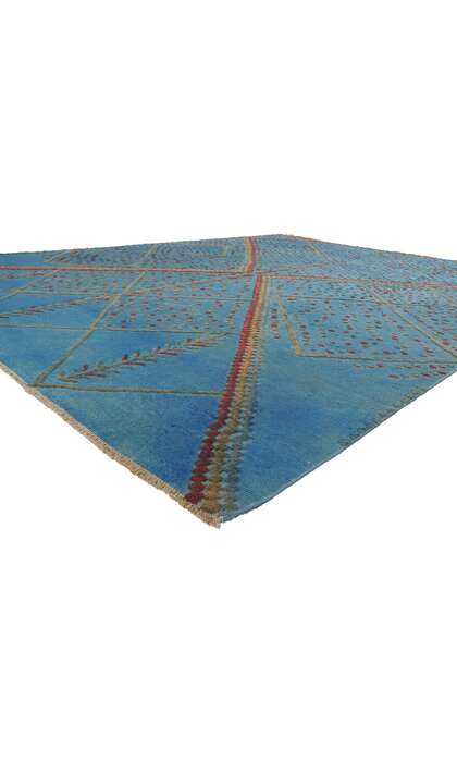 10 x 13 Overdyed High-Low Rug 80353