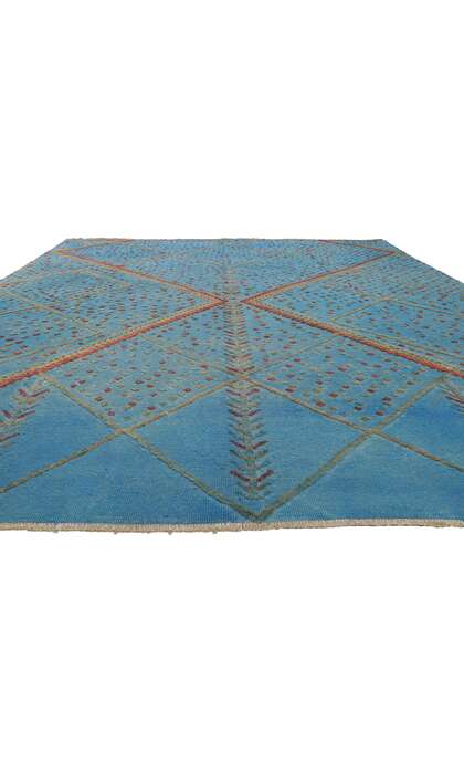 10 x 13 Overdyed High-Low Rug 80353