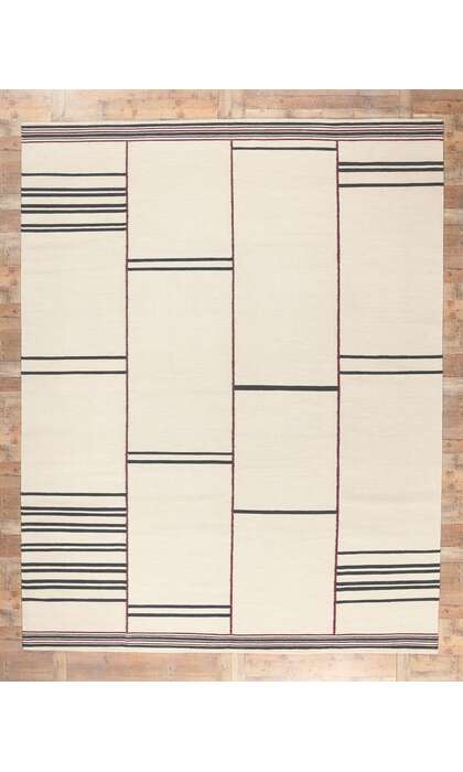 10 x 13 Swedish Inspired Kilim Rug 30958