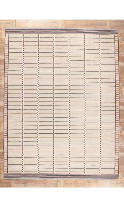 10 x  13 Swedish Inspired Kilim Rug 30932