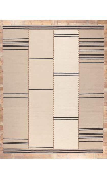 10 x 13 Swedish Inspired Kilim Rug 30956