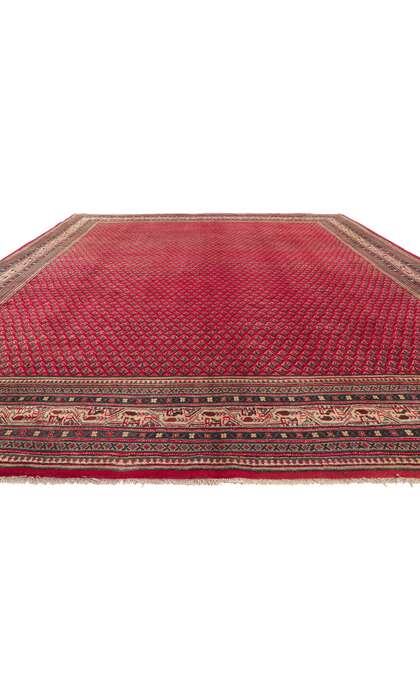 10 x 13 Vintage Persian Mahal Rug  75894