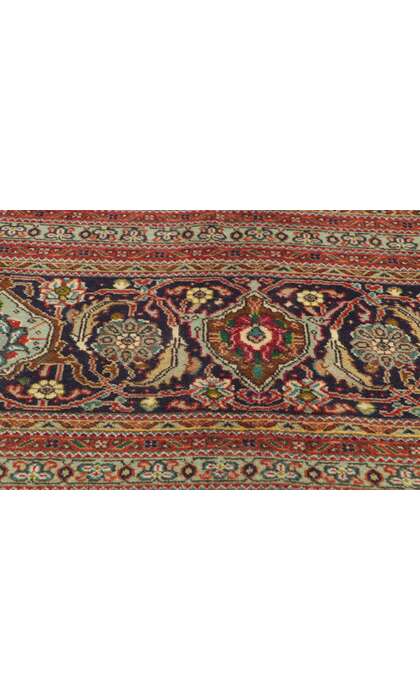 10 x 13 Vintage Persian Tabriz Rug 60998