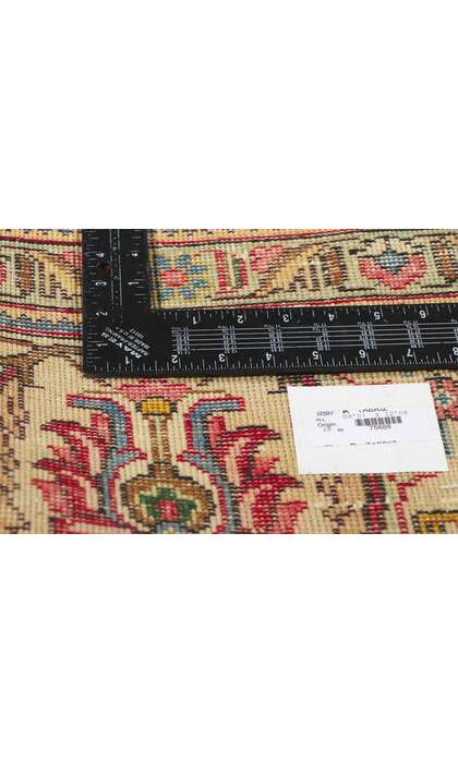 10 x 13 Vintage Persian Tabriz Rug 75888