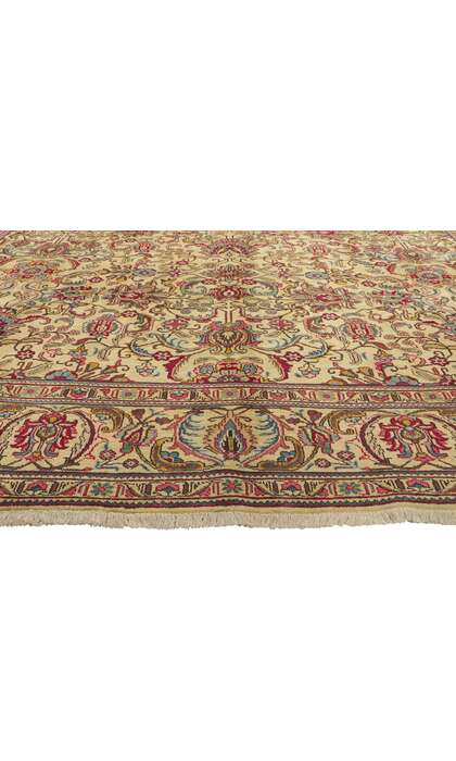 10 x 13 Vintage Persian Tabriz Rug 75888