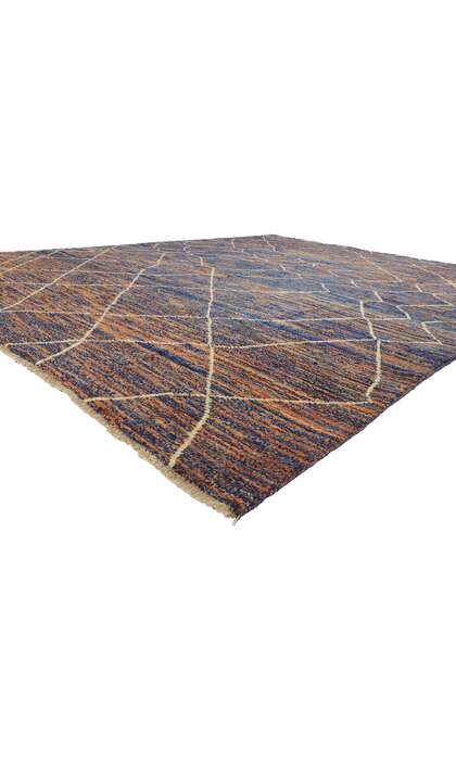 10 x 14 Abstract Moroccan Area Rug 80347