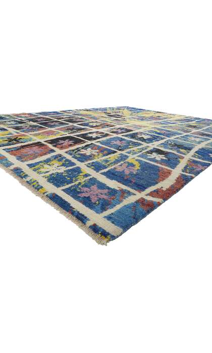 10 x 14 Abstract Moroccan Area Rug 80372