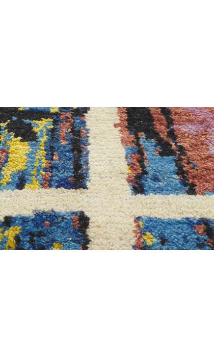 10 x 14 Abstract Moroccan Area Rug 80372